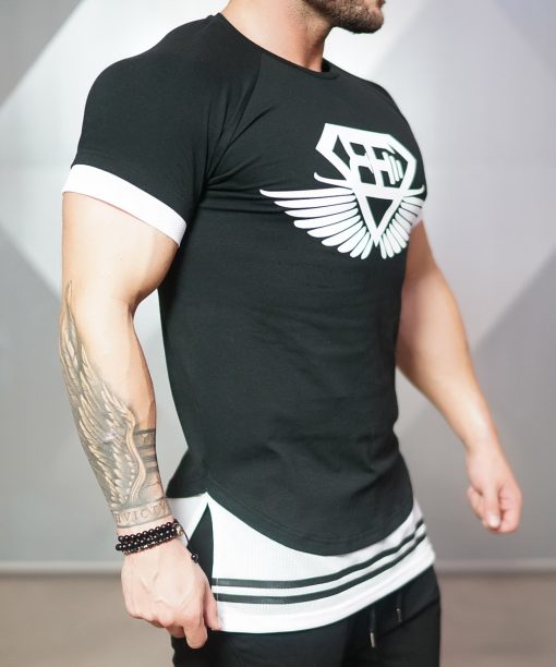 NOX lifestyle shirt - Black & White