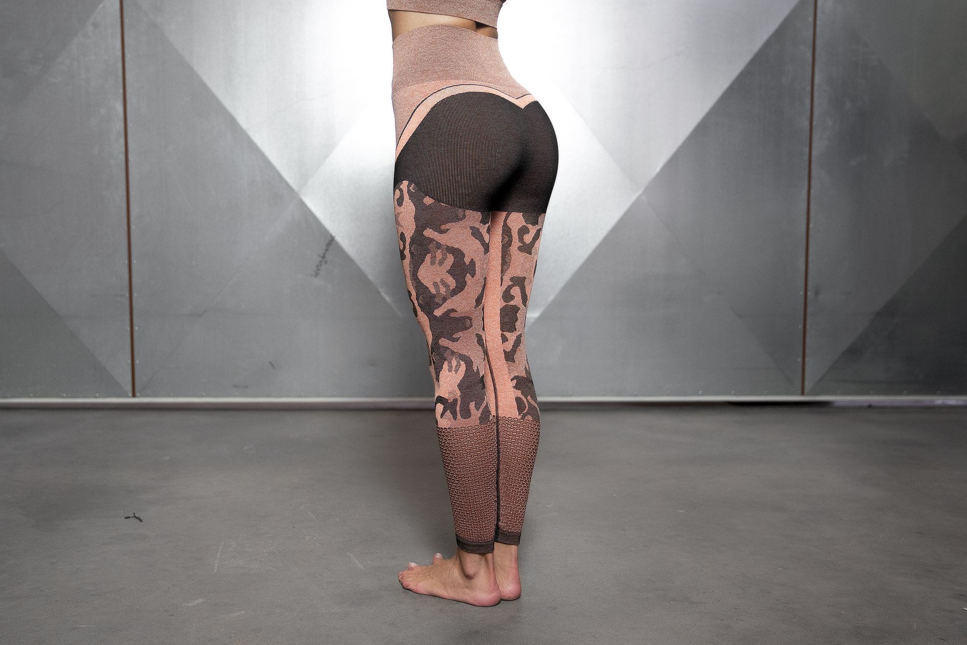 Athena Camo Legging - Olive Green & Black 1 - Engineered Life