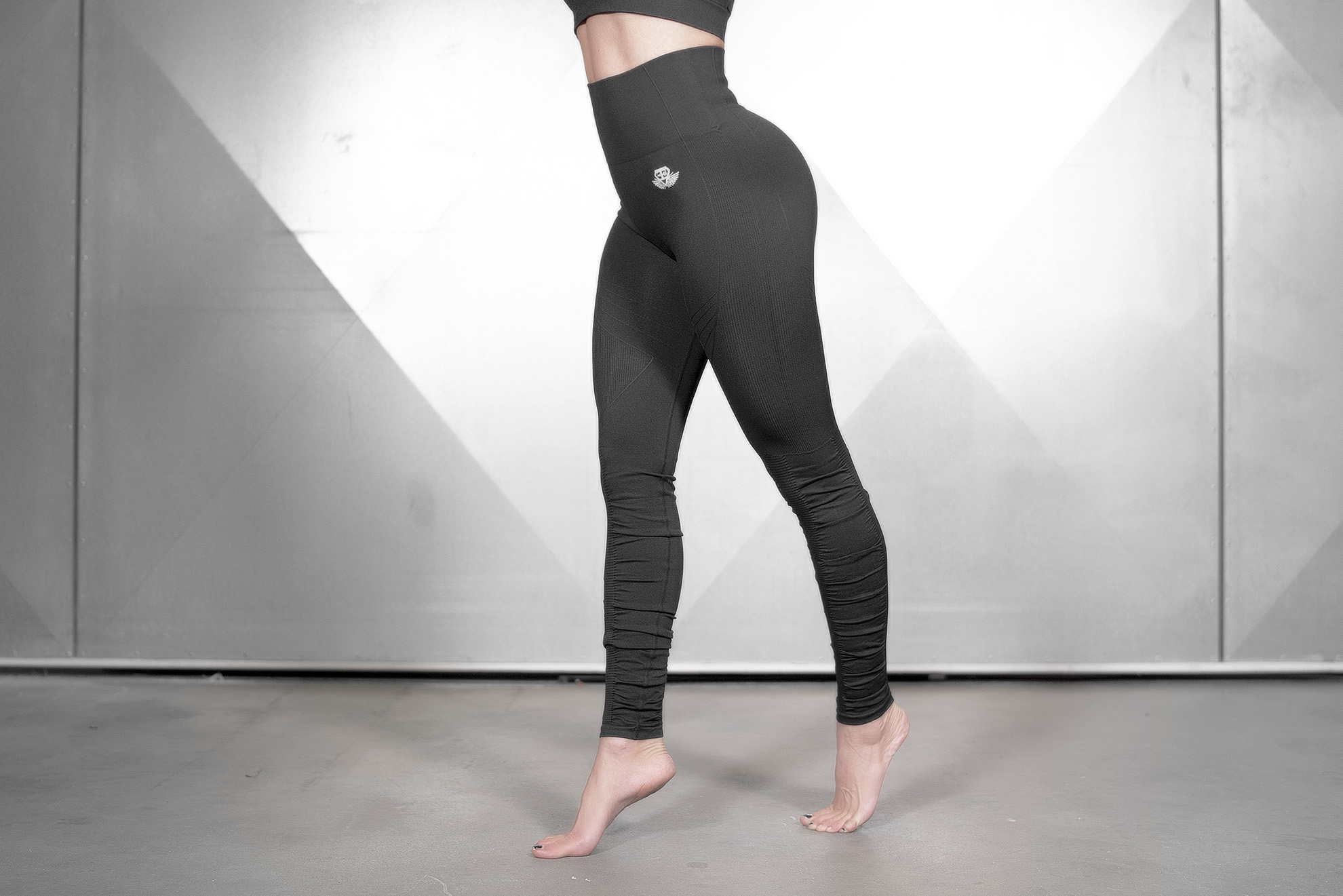 TELLUS Seamless Legging High Waist - BLACK - Engineered Life