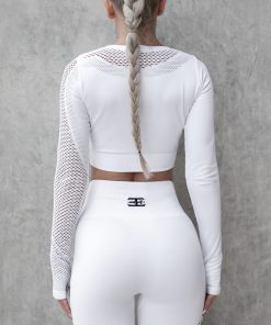 Motus Seamless Legging High Waist - White - Engineered Life