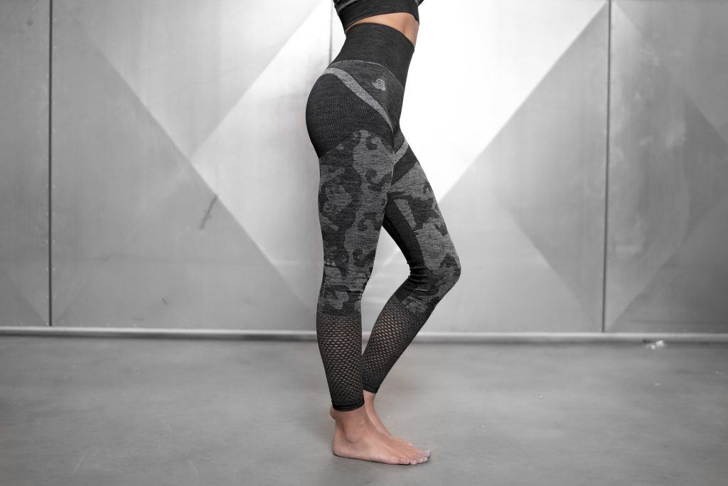 ATHENA CAMO Seamless Legging High Waist - ANTHRACITE