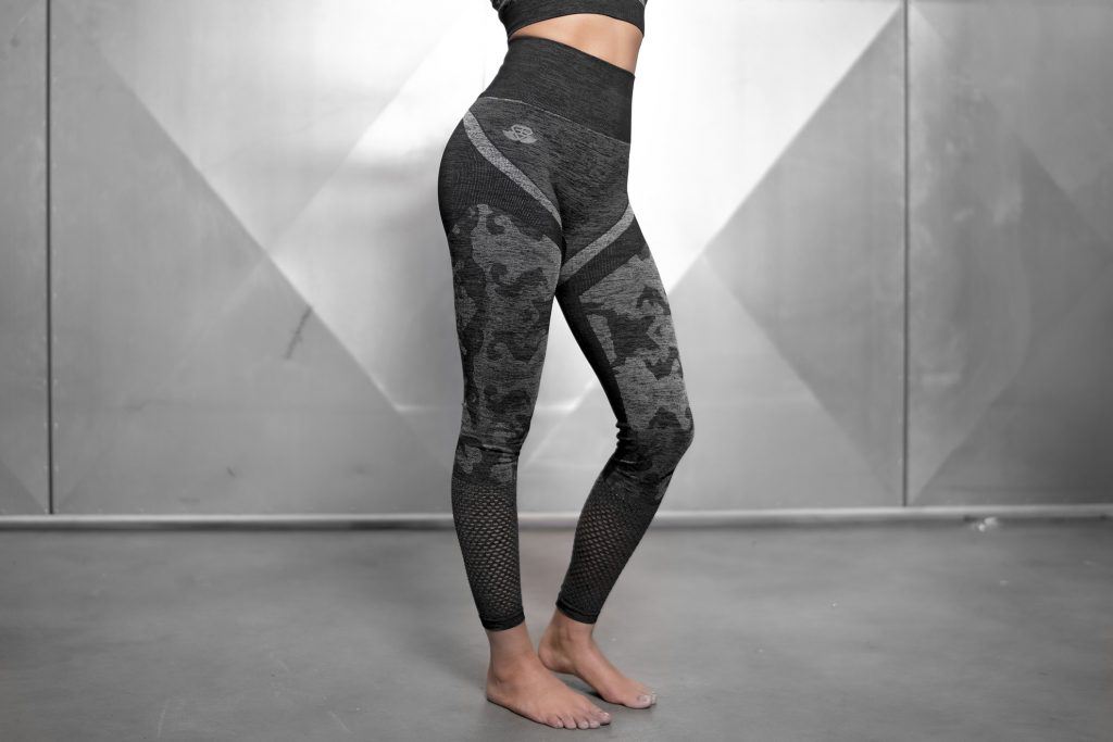 ATHENA CAMO Seamless Legging High Waist - ANTHRACITE - Engineered Life